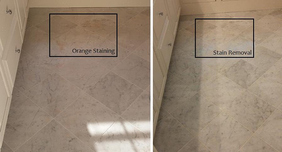 Ta bort det gamla marmorgolvet eller lägg det nya golvmaterialet över den befintliga marmorn