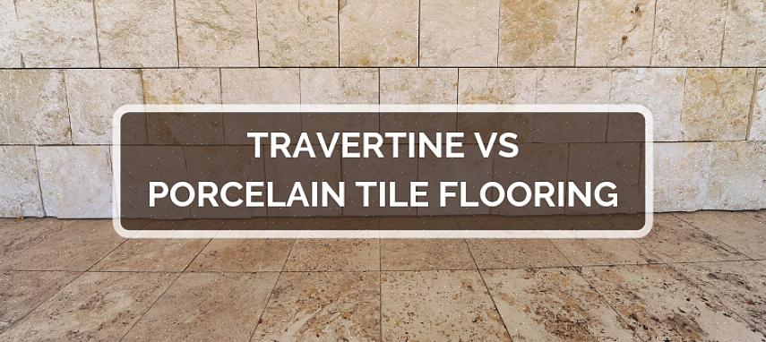 Travertin golvplattor är ett förstklassigt naturstenmaterial som passar bra om du har en riklig budget