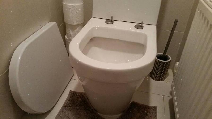 Om toalettsitsbultarna går sönder eller vägrar att dra åt kan du köpa ersättningsbultar i en hårdvaru