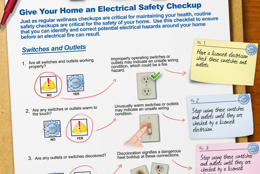 Elektriska säkerhetsåtgärder bör följas för att möjliggöra säker ström till ditt hem