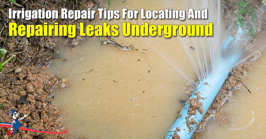 Att reparera en underjordisk vattenledning är ofta mindre svår än att reparera en avloppsledning eftersom