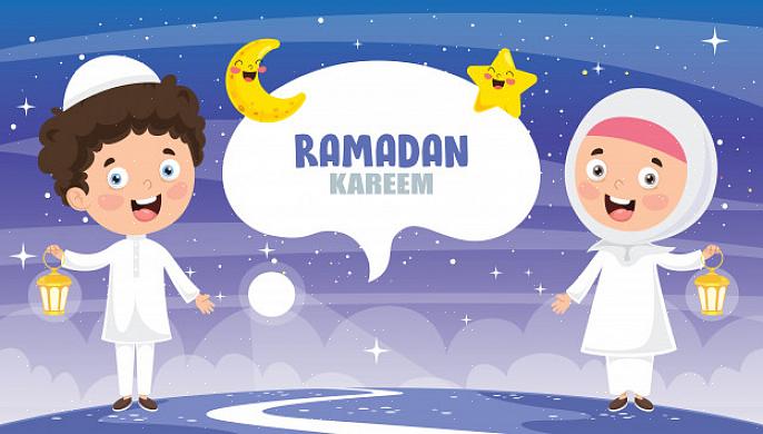 Under Ramadan hälsar trogna muslimer varandra genom att säga "Ramadan Mubarak."