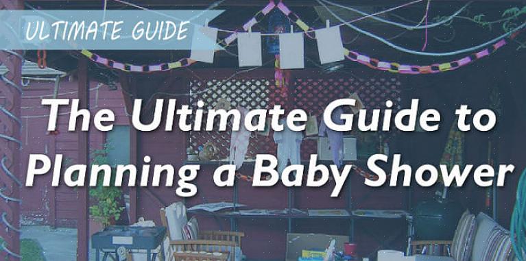 Easy Idéer för baby shower som du kan göra - Skicka dina gäster hem med en liten påminnelse om de goda