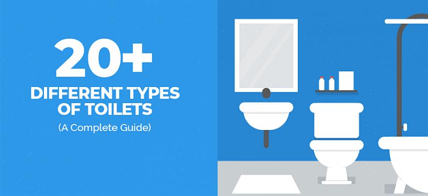 Tvådelade toaletter är perfekta för vuxna eftersom sitthöjden är högre än en toalett i ett stycke