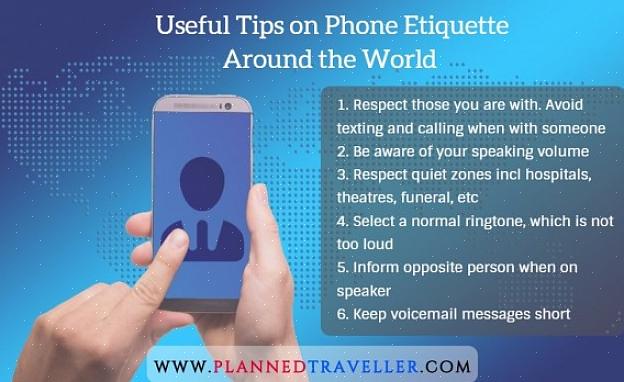 Följ några enkla regler för mobiltelefonetikett offentligt