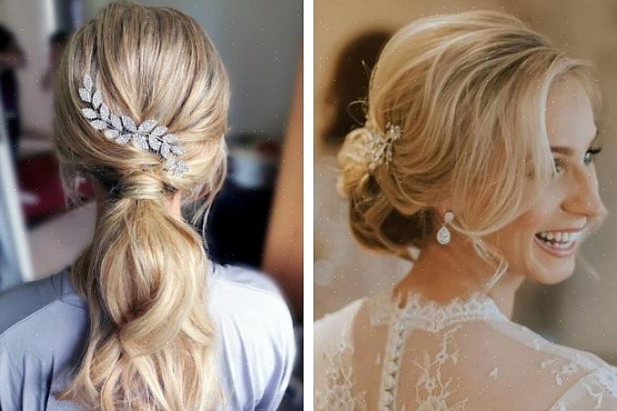 Denna eleganta flätade updo är den perfekta stilen för en klassisk