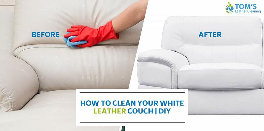 Särskild försiktighet bör iakttas med vita lädervaror för att förhindra gulning från naturliga föroreningar