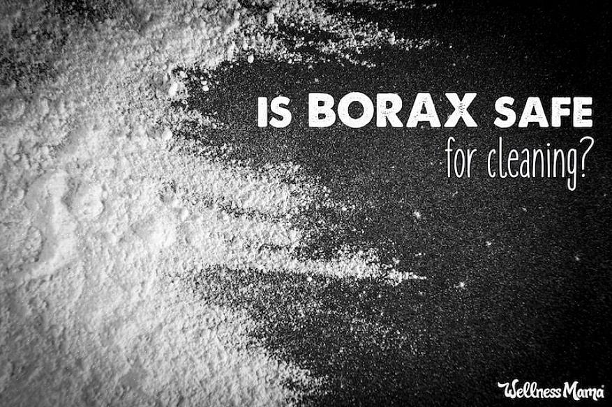 Deodorisera istället för borax