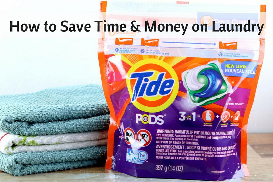 Ett av de första sätten att spara pengar på tvättmedel är att bedöma tillståndet för dina normala