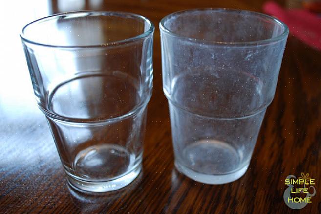 Glas är hårt vatten eller vatten med högt mineralinnehåll