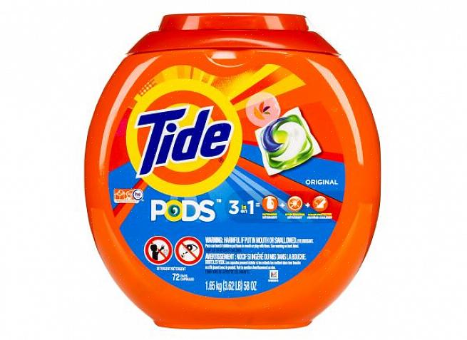 Tvättmedelsmärket Tide har en produkt som heter Tide Pods
