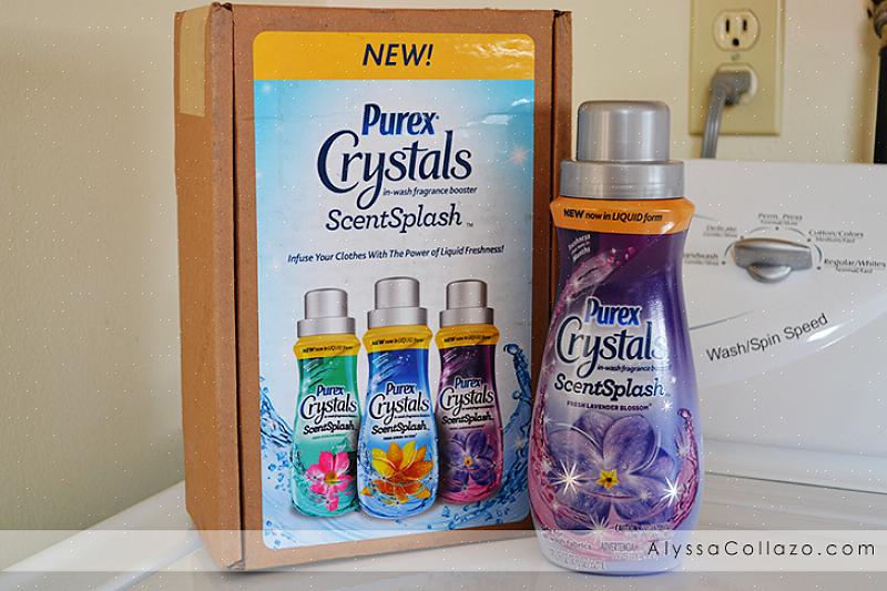 Purex Crystals Laundry Enhancer lovar att få din tvätt att lukta ren