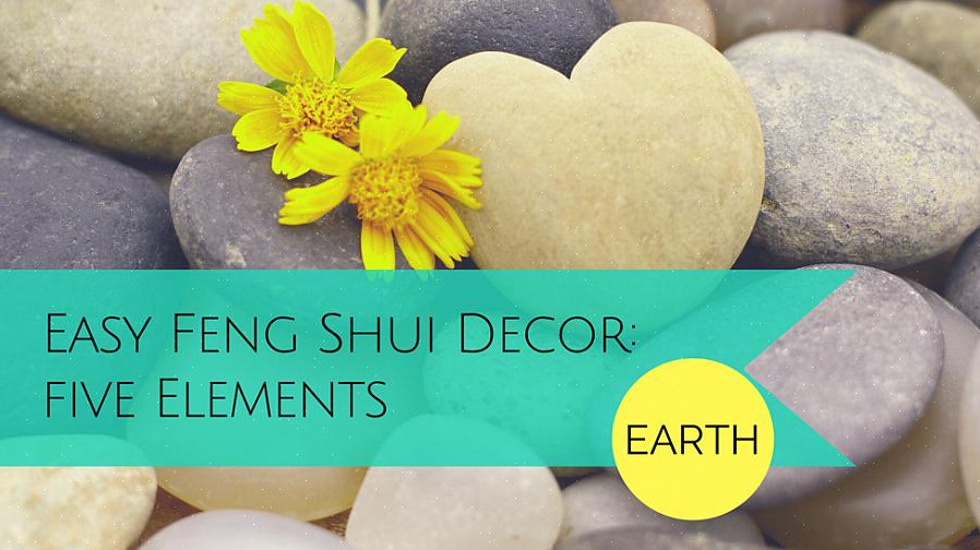 Feng shui-produkter som bäst kommer att uttrycka jordens feng shui-elementens energi