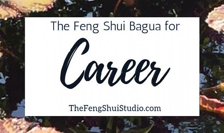 Feng shui-elementet i området North / Career bagua är vatten