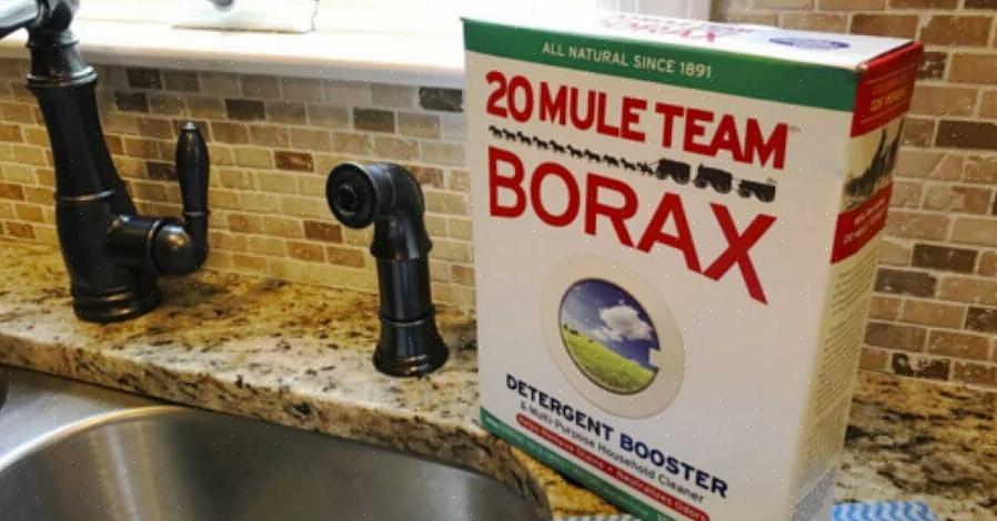 Borax är ett naturligt förekommande mineral