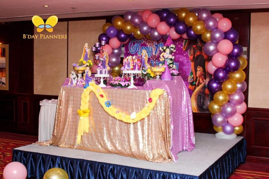 Vilka idéer har du för en Rapunzel eller Tangled födelsedagsfest