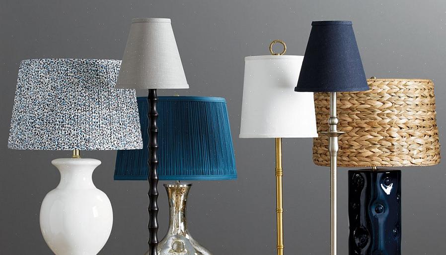 Om du vill lägga till lite dekorationer i dina vanliga lampskärmar har vi några enkla tips för att dekorera