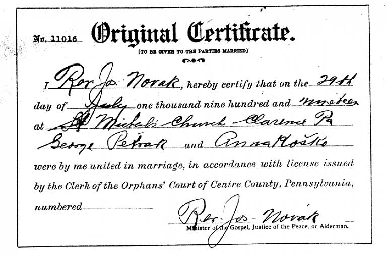 Vilka dokument du ska ta med dig innan du ansöker om en äktenskapslicens i Pennsylvania