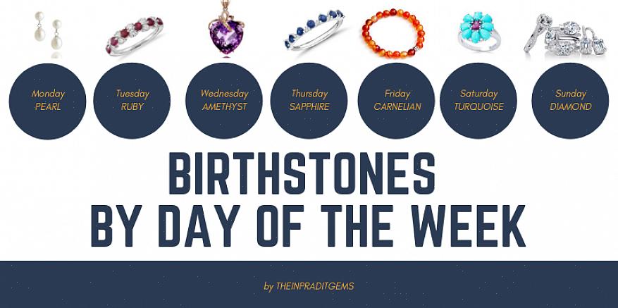 Du kan också välja att bära olika stenar på olika dagar eller i olika livssituationer