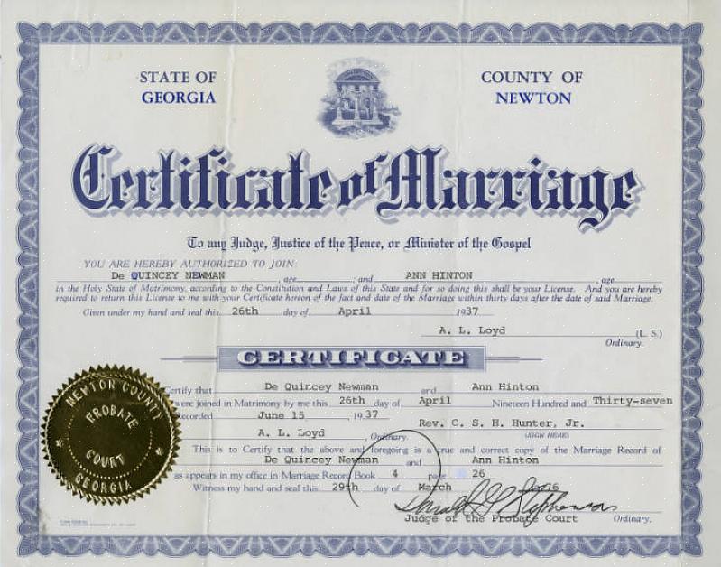 För att gifta dig i Georgien måste du ansöka om äktenskapslicens