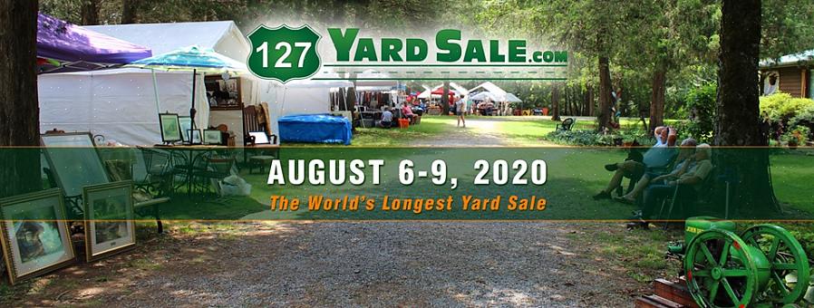 Besök den officiella 127 Yard Sale online