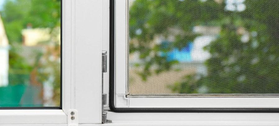 Hur ofta rengör fönster- och dörrskärmar