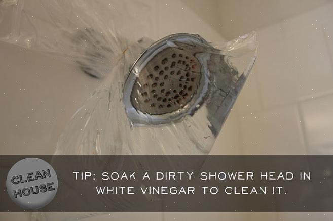 Hur ofta rengör du ett duschhuvud
