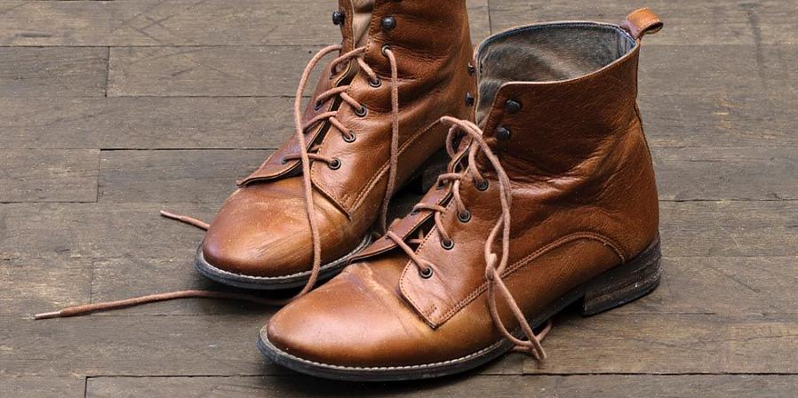 Ren trasa för att borsta bort sporerna på dina läderkläder eller skor