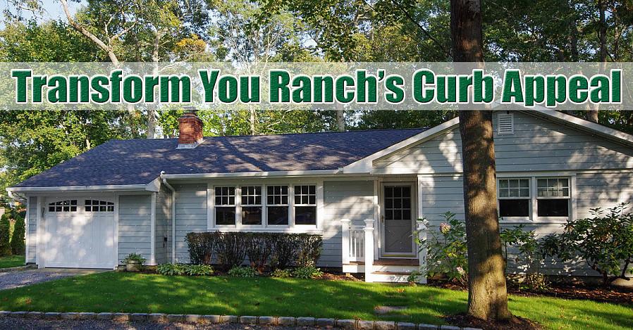 Ranchstilen är också känd som Kaliforniens ranch