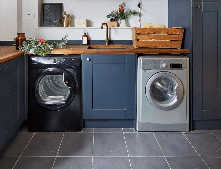 Lägenhetsbor är ofta angelägna om att lägga till en tvättmaskin eller tvättmaskin / torktumlare i sitt
