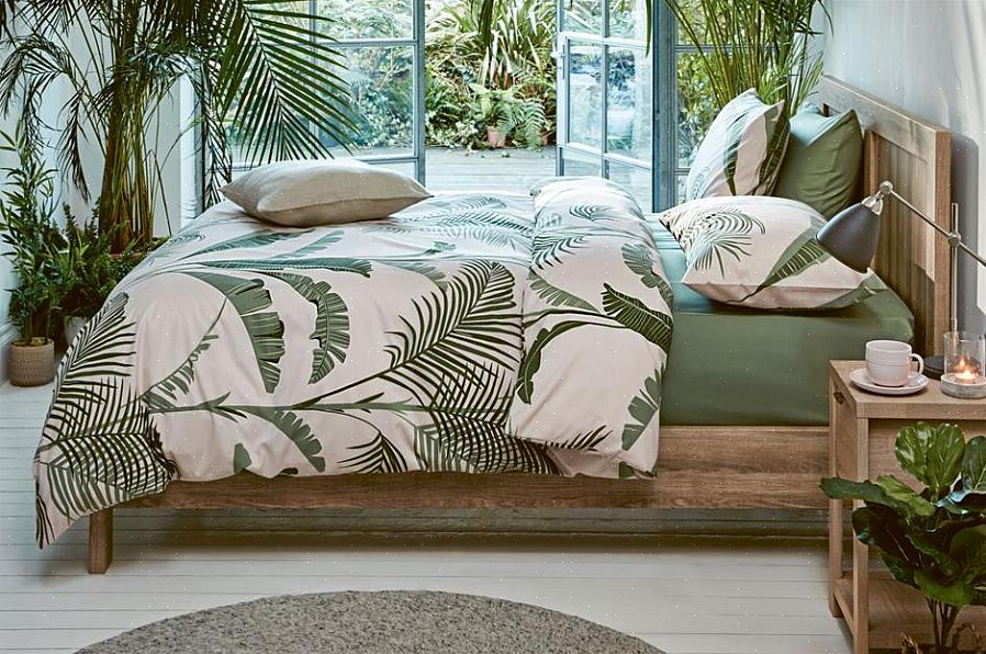 Dekorera ett sovrum med ett botaniskt tema