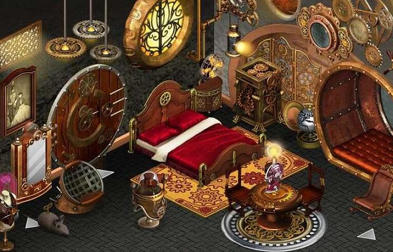 Ditt steampunk-sovrum behöver minst en gammal bagageutrymme för den perfekta viktorianska touchen