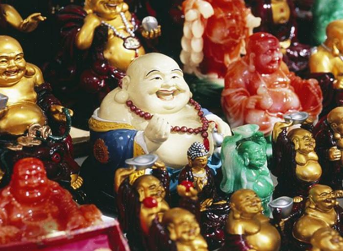 Den skrattande Buddha-feng shui-symbolen är baserad på historien om en buddhistmunk som bodde i Kina