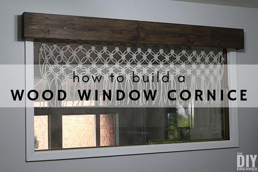 Fönsterhöljen är behandlingar som täcker fönstrets överkant