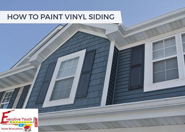 Den goda nyheten är att du kan måla vinylväggar