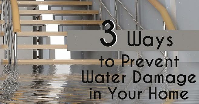 Utan vädertätt tak garanteras det att ditt hus kommer att drabbas av vattenskador