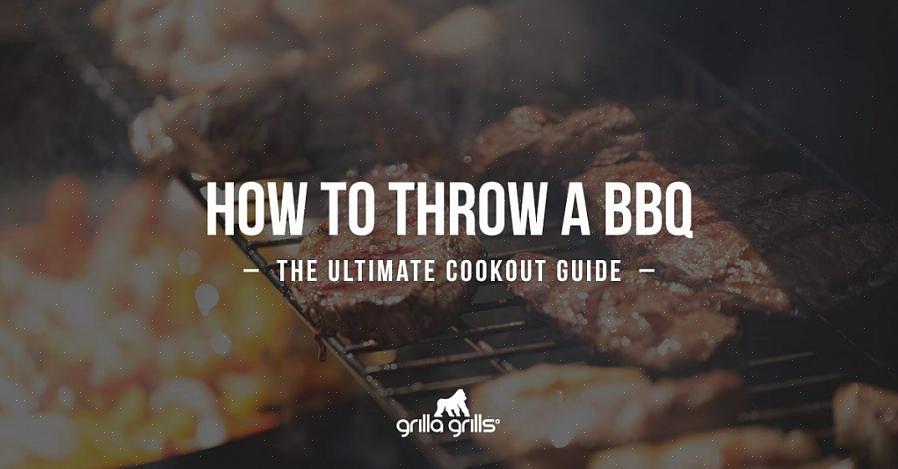I vår Ultimate Cook-Out Menu och Party Checklista