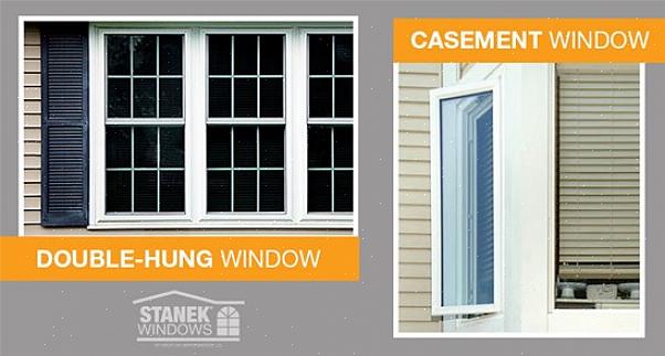 Dubbelhängda fönster har lägre felfrekvens än fönsterhöljen eftersom det finns färre mekaniska delar